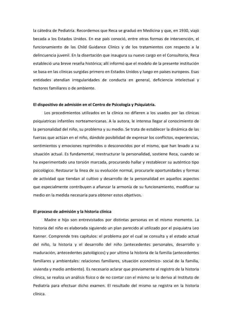 Revista de Historia de la Psicología en Argentina - Universidad de ...