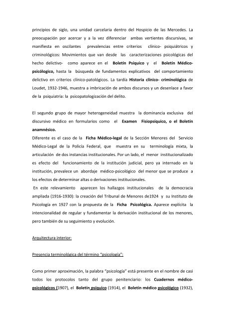 Revista de Historia de la Psicología en Argentina - Universidad de ...