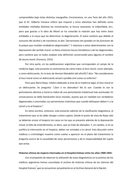 Revista de Historia de la Psicología en Argentina - Universidad de ...