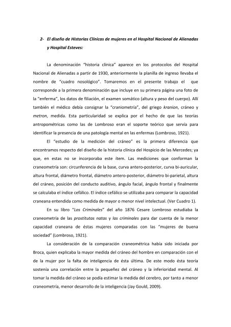 Revista de Historia de la Psicología en Argentina - Universidad de ...