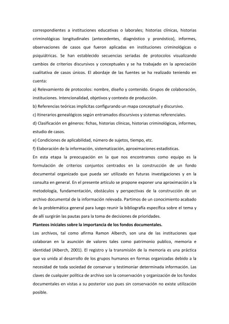 Revista de Historia de la Psicología en Argentina - Universidad de ...