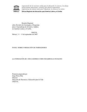 La formación de educadores como desarrollo humano - Biblioteca ...