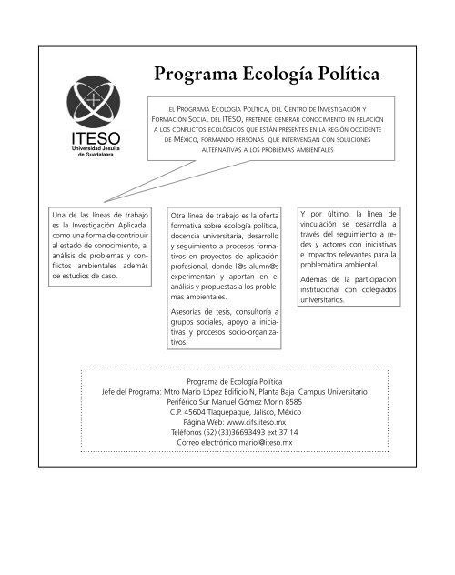 archivo de contenidos - Ecología Política