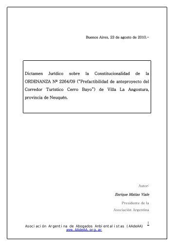 Descargar el Dictamen en formato PDF - Diario Andino Digital de ...