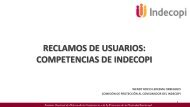 competencias de indecopi - Ositran