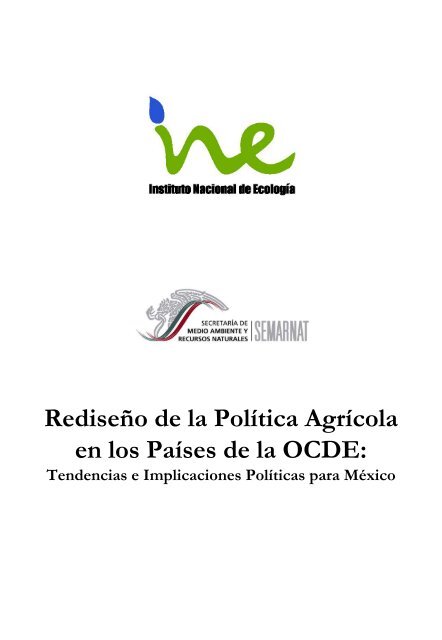 Rediseño de la Política Agrícola en los Países de la OCDE - Instituto ...