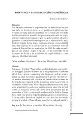 puerto rico y sus pugnas político-lingüísticas - Portal de Lenguas de ...