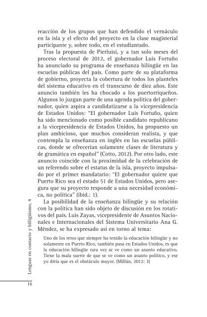 puerto rico y sus pugnas político-lingüísticas - Portal de Lenguas de ...