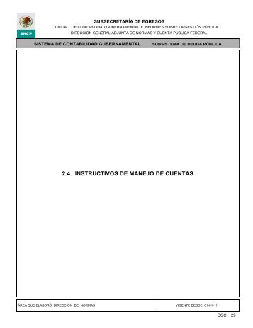 cdp-cgc-instructivos - Secretaría de Hacienda y Crédito Público