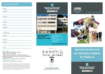 triptico master unidades canina** [pdf] - Voraus