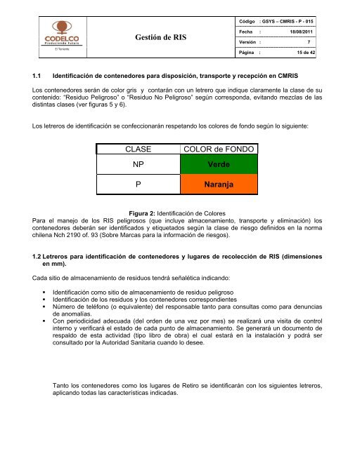 Anexo 5 Instructivos y Protocolos DET - SEA - Servicio de ...