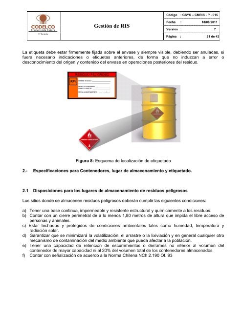 Anexo 5 Instructivos y Protocolos DET - SEA - Servicio de ...