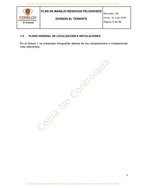 Anexo 5 Instructivos y Protocolos DET - SEA - Servicio de ...