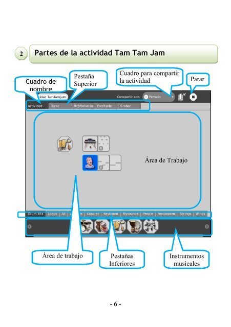 ACTIVIDAD TAM TAM JAM