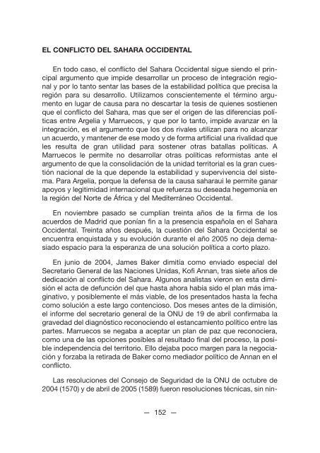 Panorama Estratégico 2005/2006 - Portal de Cultura de Defensa ...