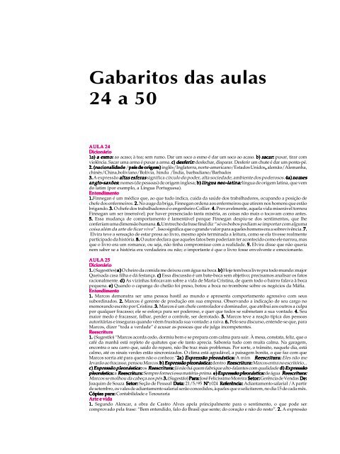 Exercícios com verbos Ser, Estar e Ficar: inclui gabarito