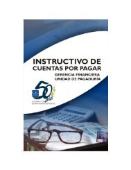 Instructivo Cuentas Por pagar - Universidad Santiago de Cali