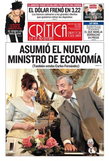 Asumió el nuevo ministro de economíA