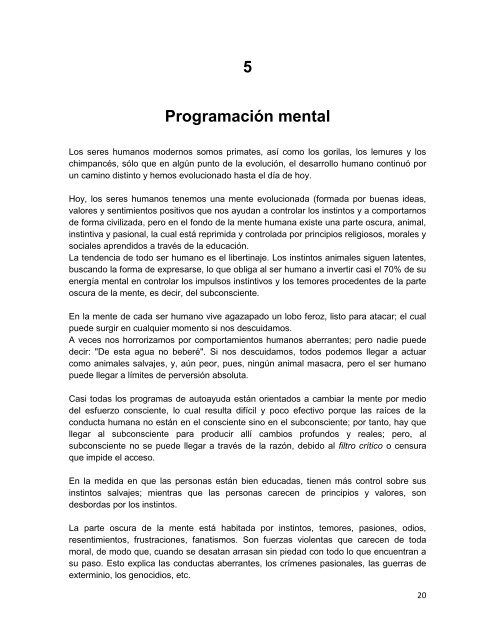 Programación Neurolingüística - Super Aprendizaje Alfa