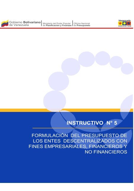 INSTRUCTIVO N° 5 - Oficina Central de Presupuesto