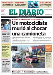 Liberaron a 11 demorados en un allanamiento - El Diario de la ...