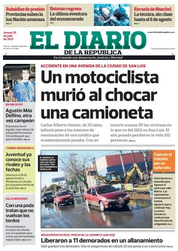 Liberaron a 11 demorados en un allanamiento - El Diario de la ...