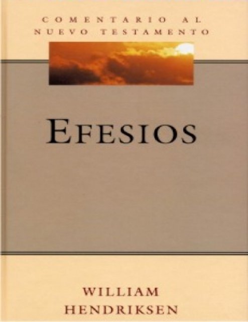 Efesios Apologia Biblica