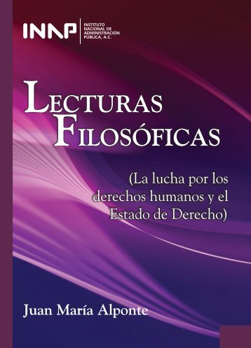 “Lecturas Filosóficas” (La lucha por los derechos humanos y el ...