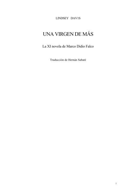 Ninias Virgenes - Falco 11 . Una virgen de mas.pdf