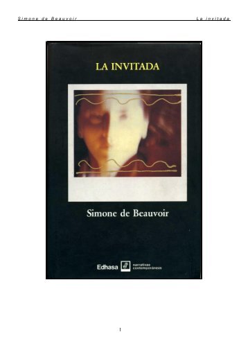 Simone de Beauvoir La invitada