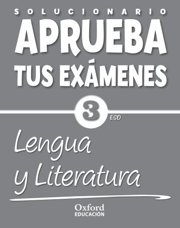 Solucionario Aprueba-Lengua-3-cubierta