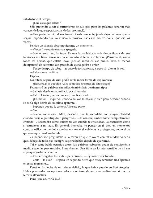 Leer online el libro de luna nueva - Edward y Bella