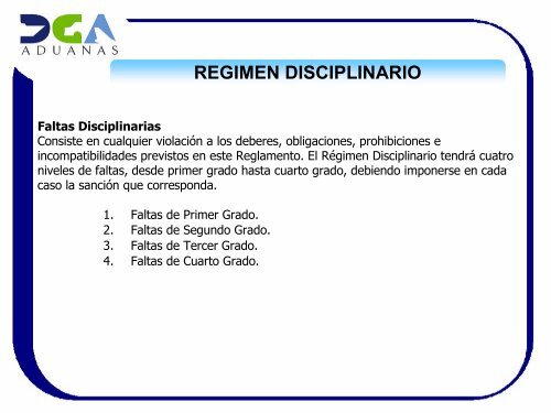 Reglamento Interno de Recursos Humanos y Estructura ... - DGA