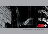 Retractable ladders - Jomy