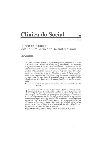 Clínica do Social - Editora Escuta