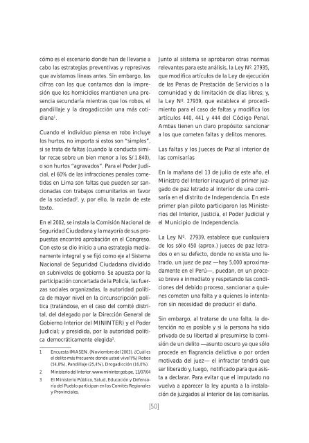 MANEJO Y GESTION DE LA SEGURIDAD - Seguridad Ciudadana