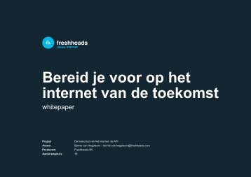 Bereid je voor op het internet van de toekomst