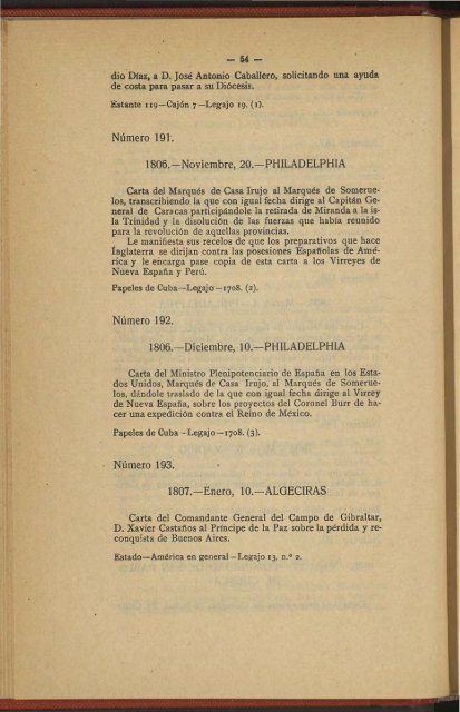 INDEPENDENCIA DE AMÉRICA - Portal de Archivos Españoles