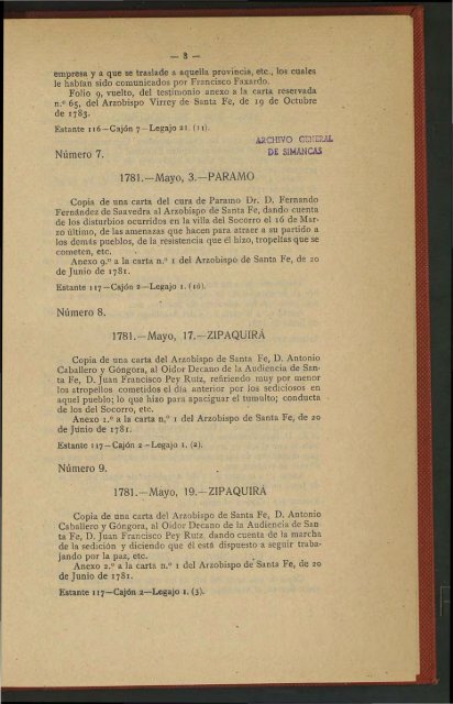 INDEPENDENCIA DE AMÉRICA - Portal de Archivos Españoles