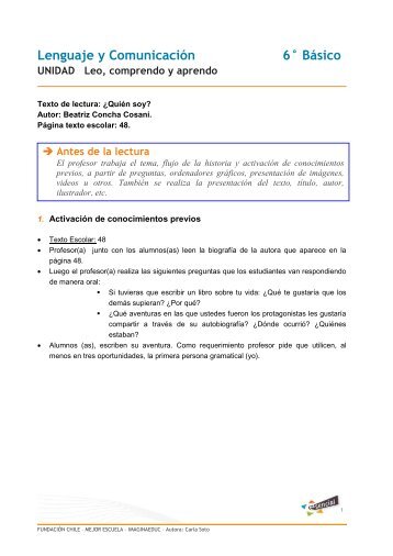 Lenguaje y Comunicación __ Básico - Educarchile