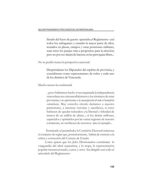 Bolívar - Ministerio del Poder Popular del Despacho de la Presidencia