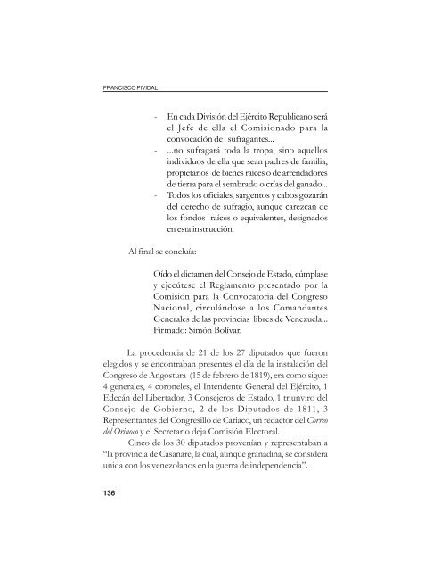 Bolívar - Ministerio del Poder Popular del Despacho de la Presidencia