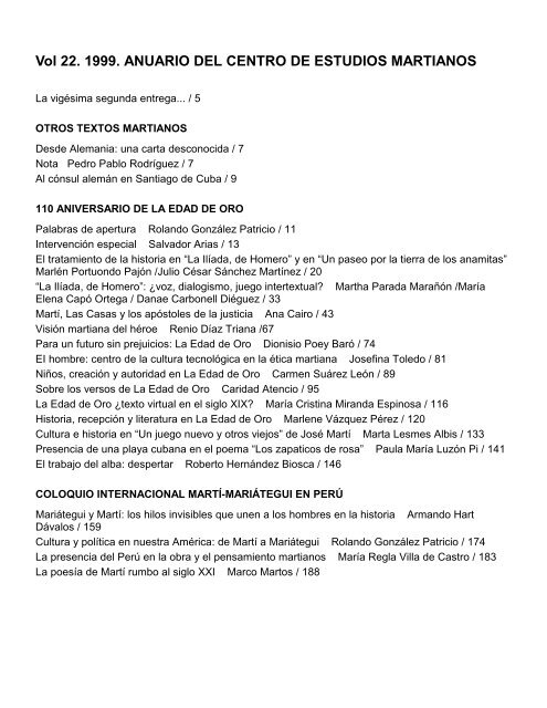 Anuario CEM No. 221999 Clacso Anuario CEM No. 221999 Clacso