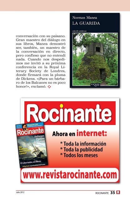 Descargar en Formato PDF - ROCINANTE