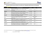 Acuerdos sobre Servicios Aéreos suscritos por la República - INAC