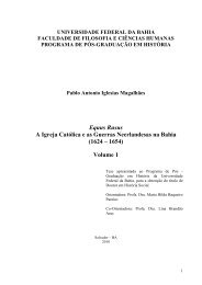 Documento - Programa de Pós-Graduação em História - UFBA ...