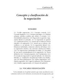 Concepto y clasificación de la negociación