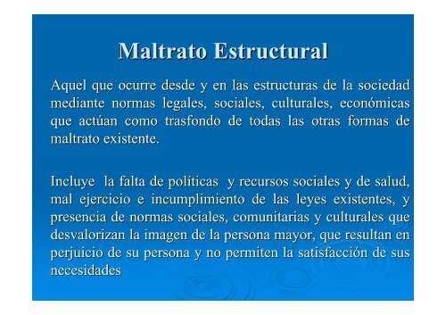 Taller para la Prevención del Maltrato al adulto mayor - Senama