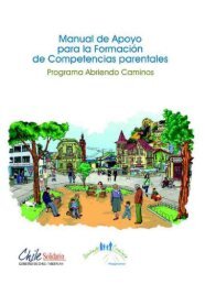 manual apoyo formacion competencias parentales ... - Chile Solidario
