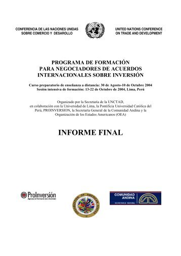 INFORME FINAL - Unctad